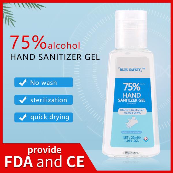 29ml Antiviral Hand Gel 75 Percent Alcohol Portable Disinfection Sanitizer