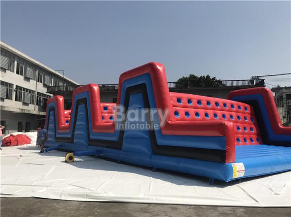 Jeux de sport en plein air gonflable 5k parcours d'obstacles pour géant Commercial Combo gonflable