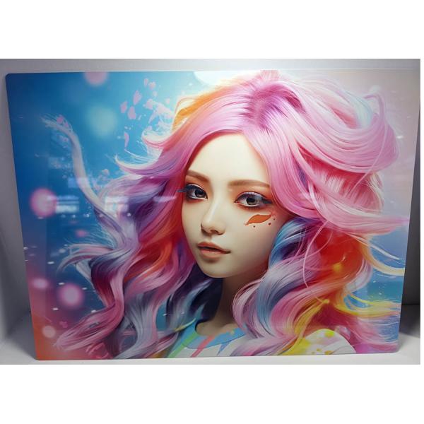 Bobina de aluminio personalizada con aleación de aluminio 1100 con transferencia de calor impresa para decoración de espacios públicos