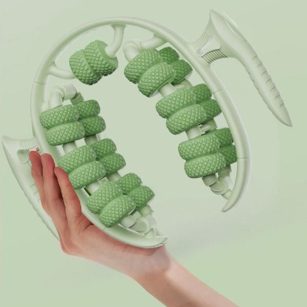 360° Roller Circular Muscle Massager Roller Handheld Multifunctional Leg Roller Massager
