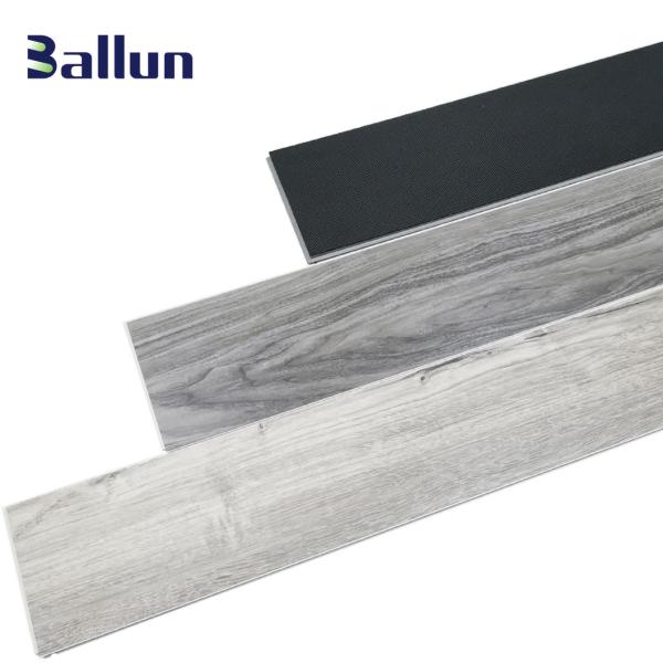 Luxury Vinyl Flooring 7mm Interlocking Waterproof Wood Grain SPC Flooring with IXPE