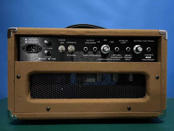 Custom Grand Amp 20W Brown Tolex VOX Grill Cloth JJ Tubes Inspired by Dumble ODS Overdrive Special