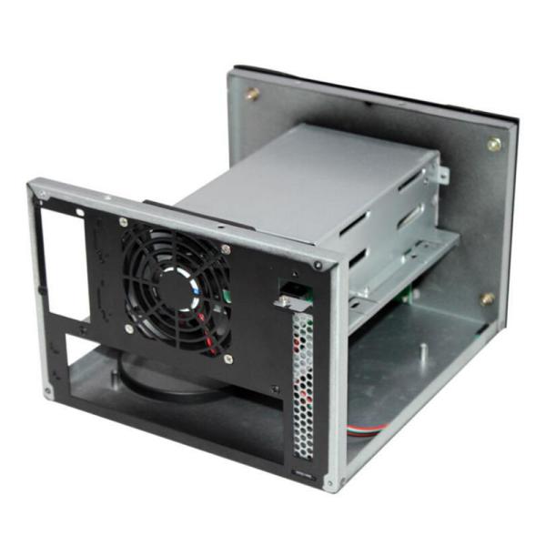 Chassis de serveur à 2 disques monté sur rack et échangeable à chaud pour processeurs de fréquences et serveurs industriels sur rack