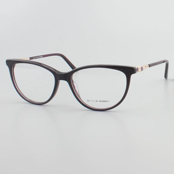 Female Cat Eye Acetate Optical Frames Retro Blue Light Eyewear