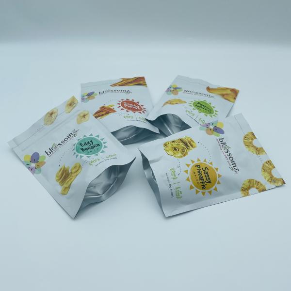 Multiple Skus Snacks Packing Pouch Stand Up Mylar Food Bags MOPP/PET/AL/PE