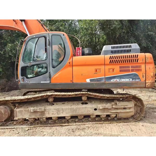 38 тонн Использованный экскаватор Doosan 380 с емкостью в 1,95 м3 в отличном состоянии