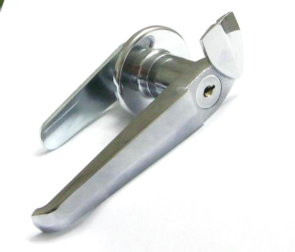 MS317 Zinc Alloy Handle Lock Electrical cabinet cam lock with dust shuter for cylinder