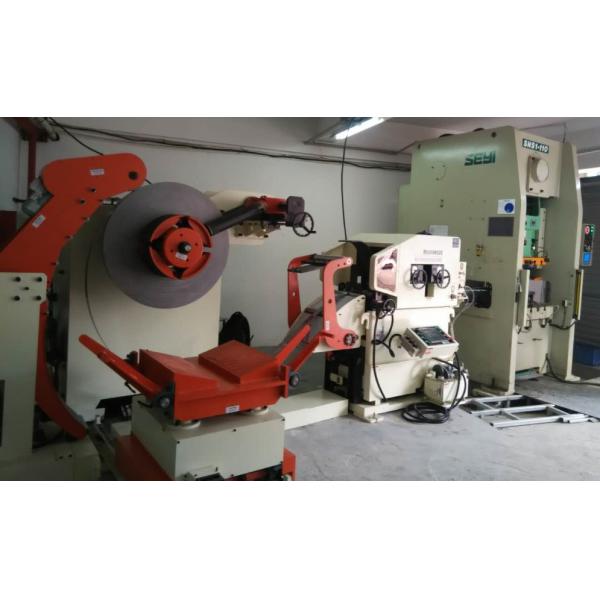 Nivelador de acero para la prensa, enderezadora de la máquina de Uncoiler de la bobina del metal del alimentador de la bobina