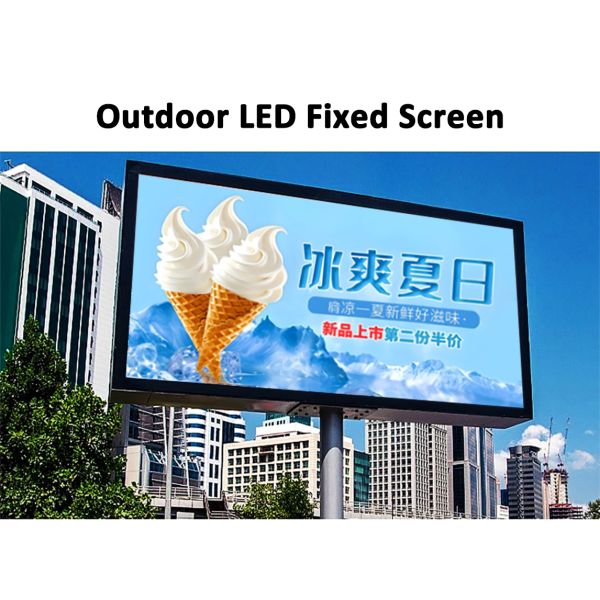 Outdoor Electronic Billboards P4 Full Video Wall Board Outdoor Advertising Screen LED Display