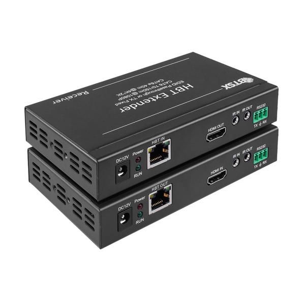 4Kx2K@30Hz HDBaseT Extender with 70m Transmission and Zero-Latency for Multi-Screen Projects