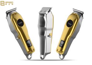 Cortador de cabelo portátil de lâmina de aço inoxidável 804S ABS Corpo 600 MAh