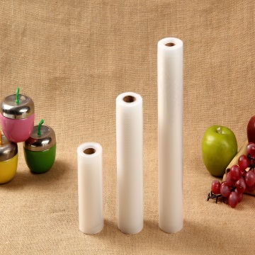 Clear  Food Vacuum Bags 12 Colors Printed Custom Rolls Puncture Prevention