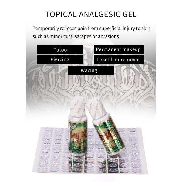 Tag04 30g/pcs Numbing Gel for Microblading and Permanent Makeup Pain Relief Solution