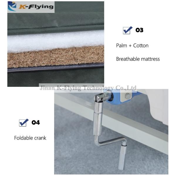 Medical Nursing Home Beds ABS Hospital Equipments care beds