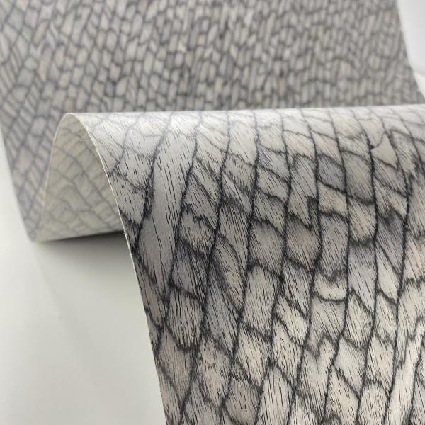 Nuevos revestimientos de madera recombinados suelos Muebles de bricolaje Material natural Armario de la habitación Mesa de la piel Tamaño 250x64CM