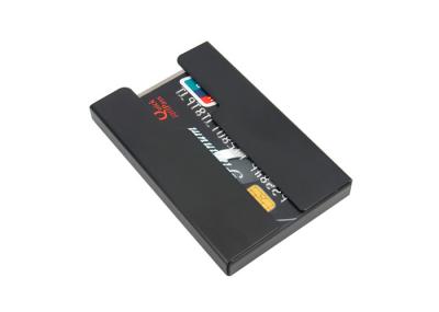 Suporte de aço inoxidável da fibra de Wallet Purse Carbon do organizador do cartão de crédito aberto