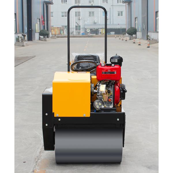 Мини двойной барабанный вибрационный дорожный роликовый компрессор для уплотнения земли асфальтом 0,7 тн