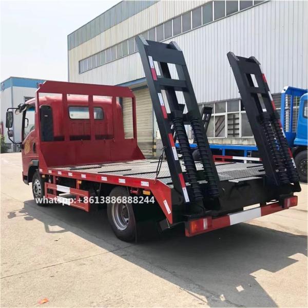 SINOTRUK   4*2     Camion  Plateau  Plateau  Transporteur  Camions de transport d'équipement