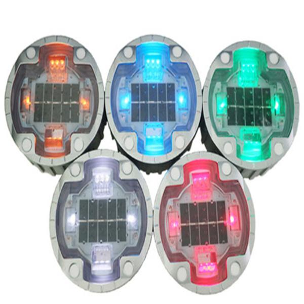 58 ton Weight Resistance 2.5V Dia 125mm solar Road Marker Underground  for traffic safety and landscape