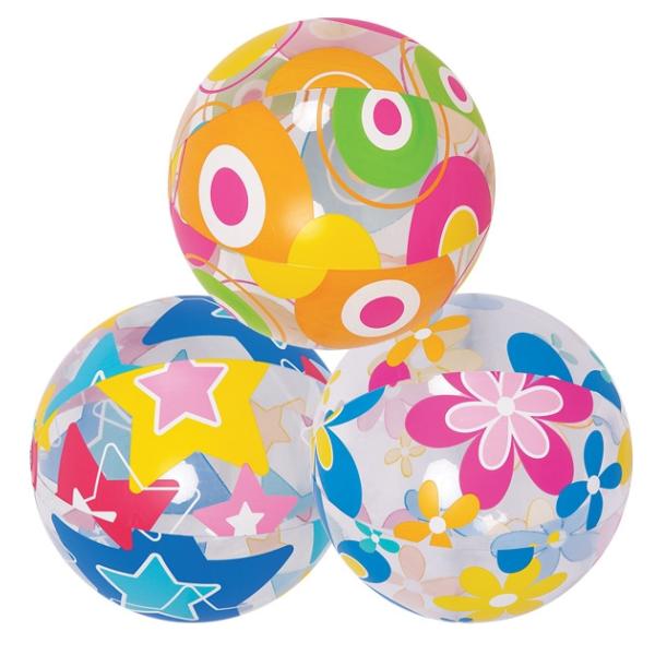 Kids Inflatable PVC Toy Ball Colorful Wear Resistant Odor Free 8