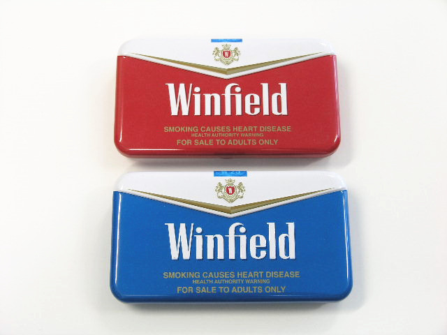 Winfield Quality Cigarette Tin Can Metal Cigarette Case Cigarette Case With Lighter