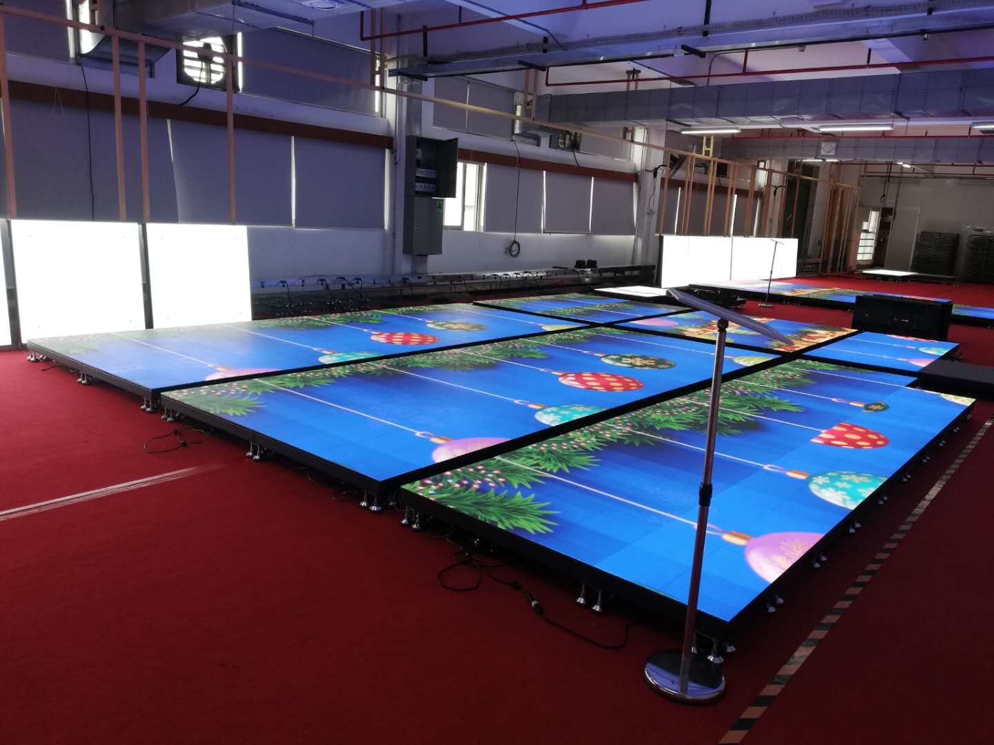 500x500мм RGB LED танцевальный двор с 4,81мм пиксельной высотой