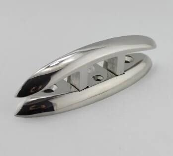 Marine Hardware Fittings 316 Stainless Steel Flush Mount Pull Up Cleat for Watercrafts