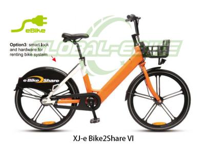 XJ-e Bike2Share VI 36V 13Ah Aluminum Alloy Frame Electric Bike with 250W Motor Anti theft Function and Speed Sensor