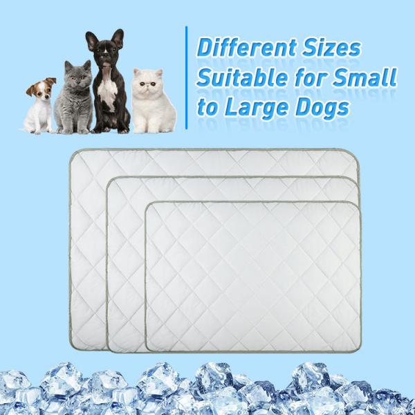Wholesale Summer Portable Pet Cooling Mat High-tech Fiber Cooling Mat for Pets