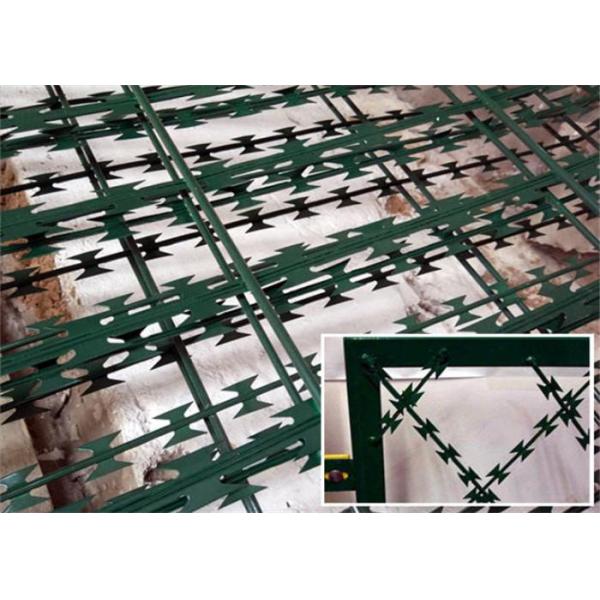 PVC покрыл провод лезвия бритвы диаметра длины 450mm 7m наружный