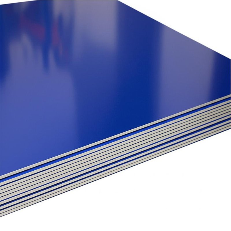 0.4cm 122 X 244CM PE покрытие Внешняя декорация стены