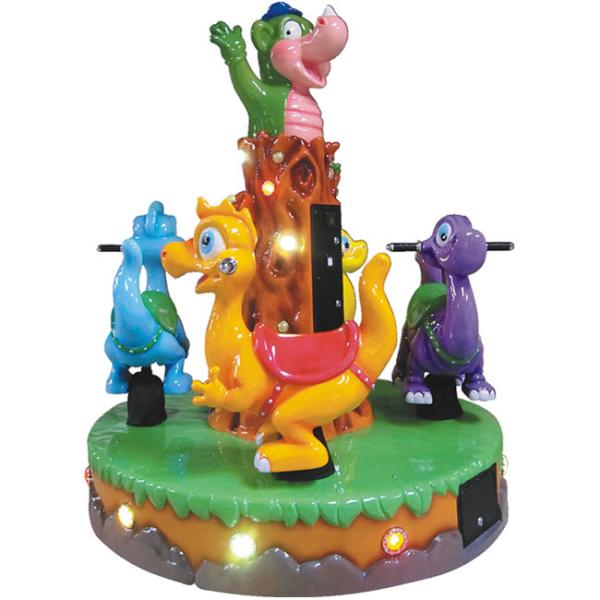 Indoor entertainment equipment merry go round for children age above 3-year-old