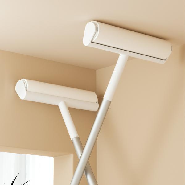 Long Handle Telescopic Ceiling Floor Dust Cleaning Brushes For Furniture