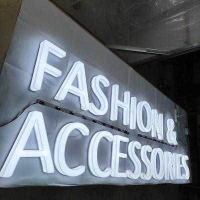Custom LED Light Full Lit Luminous Letters Logo Signs 3D Business Sign for Advertising Led Sign