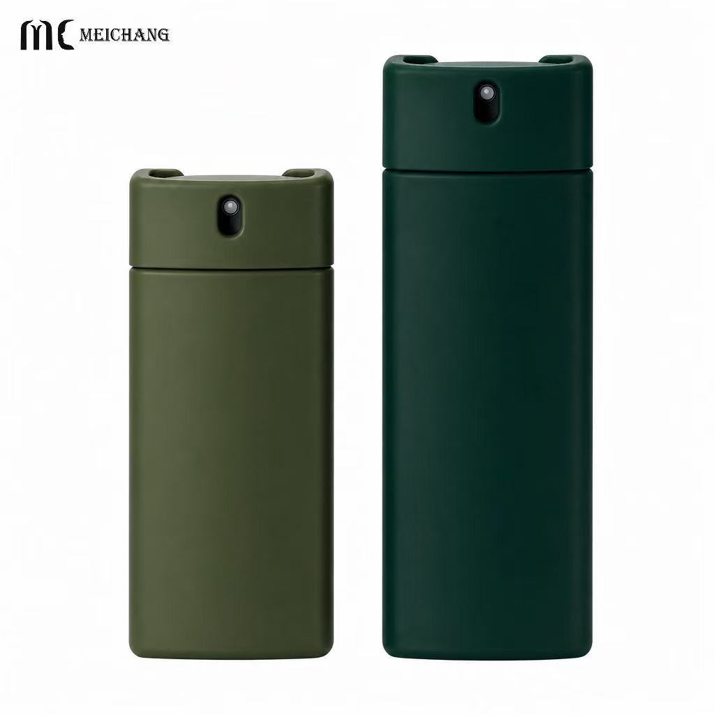 Square Refillable Perfume Spray Bottle – 10ml / 20ml / 40ml Portable Perfume Packaging (MC-1205)