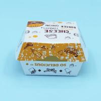 Boîtes à hamburgers en carton pliable entièrement recyclables Emballage de biscuits