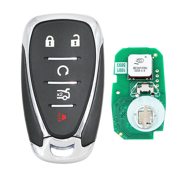 Auto Parts For Chevrolet Cruze Camaro Malibu 5 Buttons 315Mhz HYQ4AA Smart Keyless Car Fob