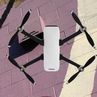 Efeito dobrável Lipo 18650 do zangão 4K HD GPS WIFI milivolt da linha central do FCC 1.5m/s quatro