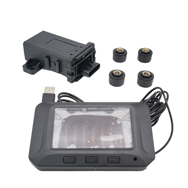 IP67 Commercial Vehicle Tire Pressure Monitoring System For 6 Tires Truck Trailer