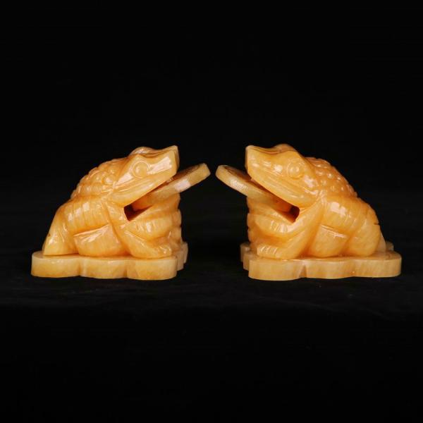 Engraving Type Custom Feng Shui Money Frog for Holiday Decoration Gift