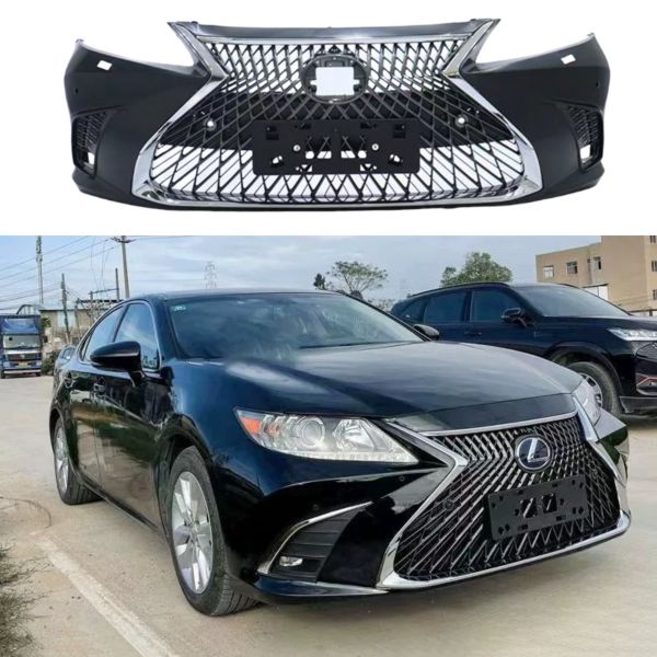 Upgrade Body Kit Bumper for Lexus 2013-2014 ES300h ES250 Models Modified to LS