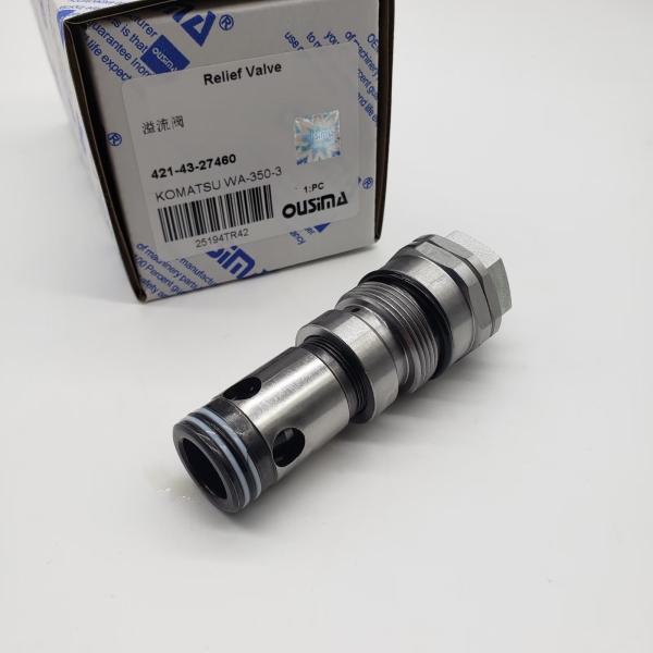 421-43-27460 Hydraulic Relife Valve For Komatsu Loader WA350-3
