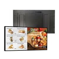 Tabela de menus digitais de interior de 32 polegadas 700 Cd/M2 Brilho Design Slim