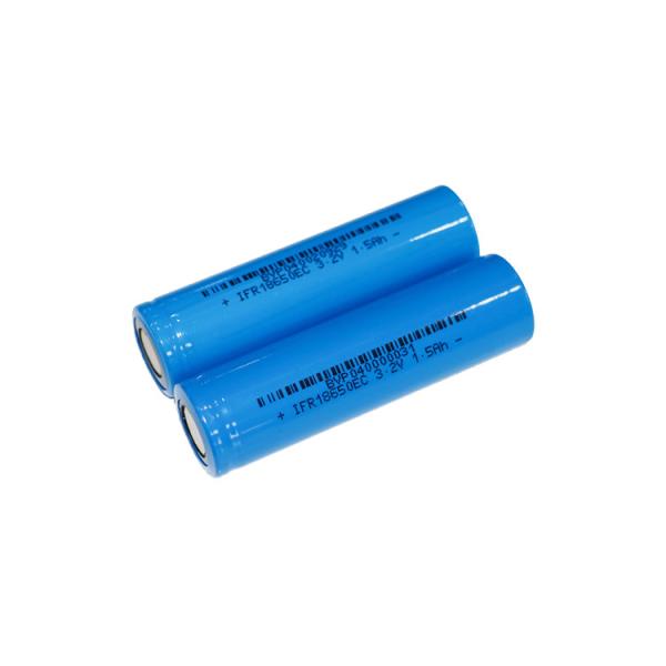 18650 LiFePO4 Lithium Ion Cells Battery Pack 3.2V 1500mAh 1800mAh With Pcb