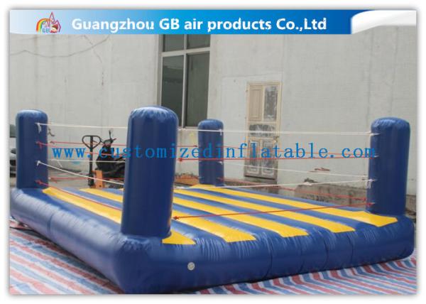 Custom Sports Bouncy Boxing Inflatable Wrestling Ring For Adult / Kids
