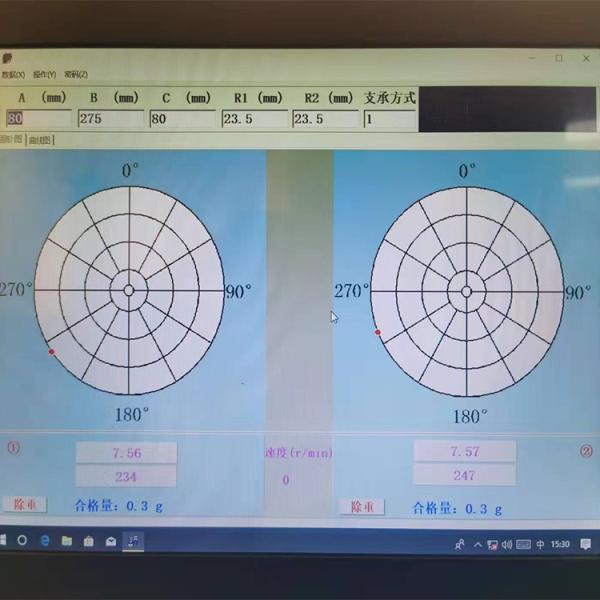 Rustproof Vertical Balancing Machine