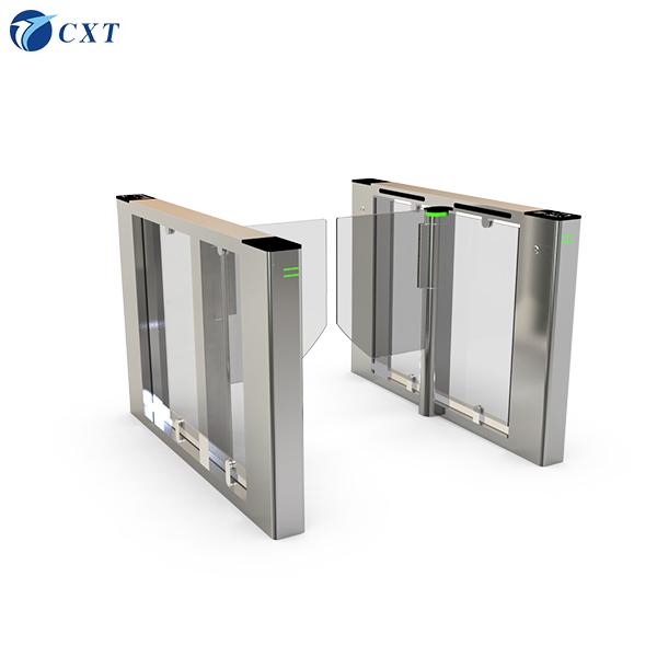Turnstile electrónico con velocidad de rendimiento RS485 Comunicación TCP/IP y 1415*210*1015mm Tamaño del paquete