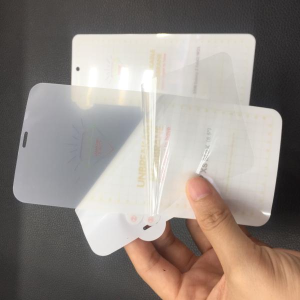 Protector de ecrã transparente TPU inquebrável