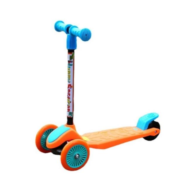 Cartoon Kids 3 Wheel Adjustable Scooter Different Color Options