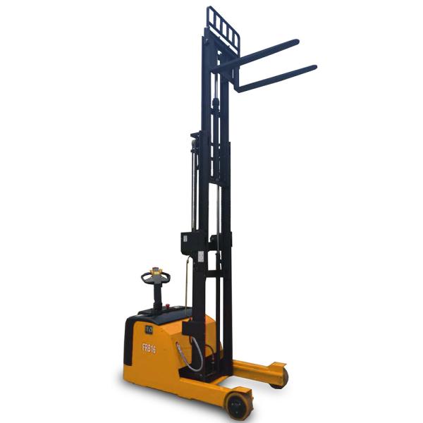 Standing Electric Pallet Truck 1500 kg Counterbalanced Reach Stacker